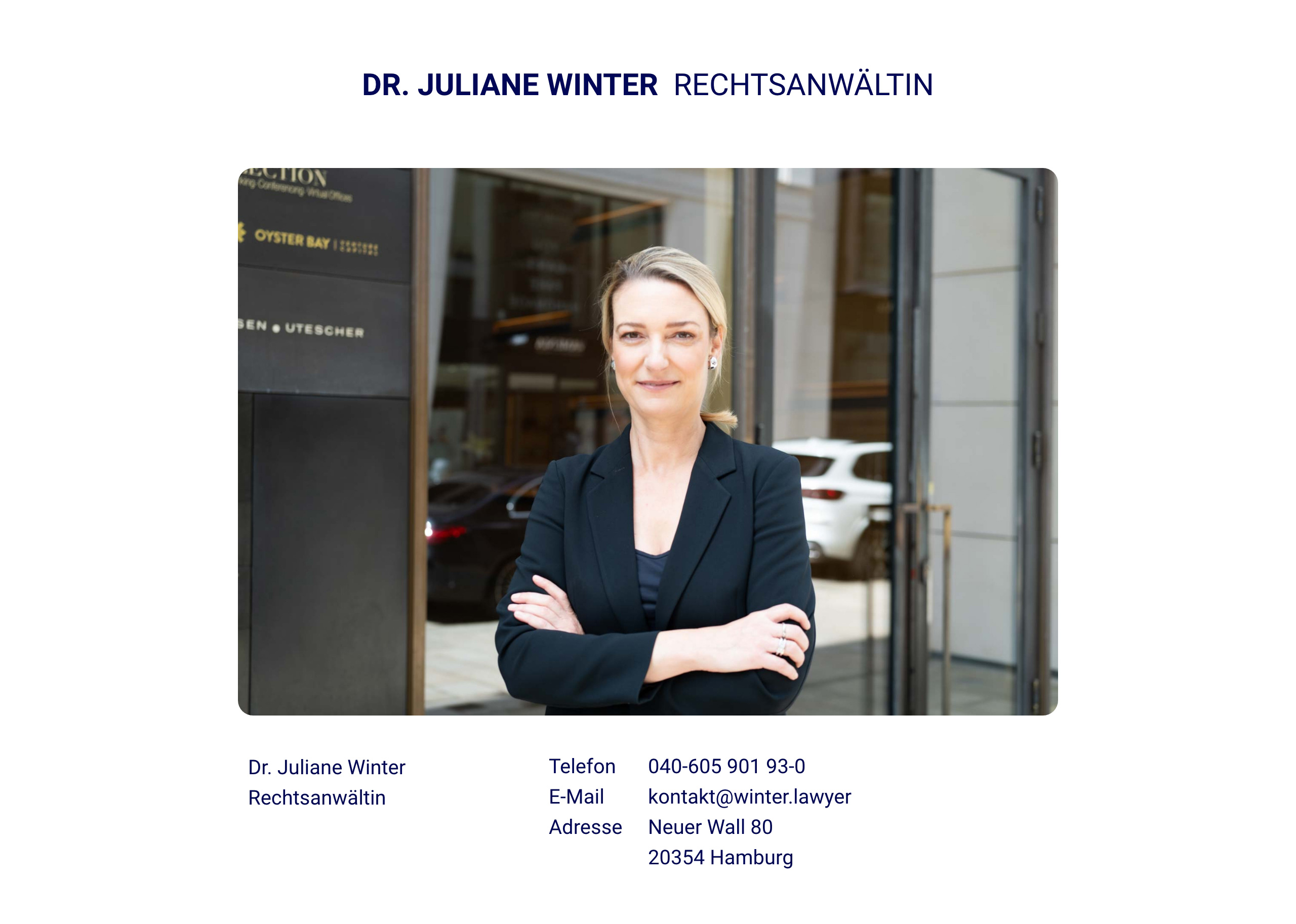 Dr. Juliane Winter